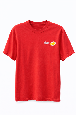 Small Red Emblem Tee
